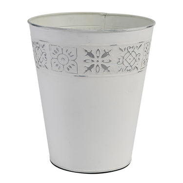 Distressed Tile Waste Basket - Park Designs - The Fox Decor
